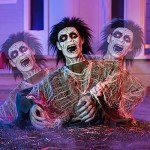 Zombie Groundbreaker Animated Halloween Decoration with Sound