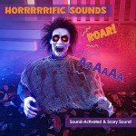 Zombie Groundbreaker Animated Halloween Decoration with Sound