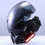 Cyberpunk LED Masks for Halloween Cosplay Fun