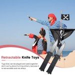 Retractable Plastic Dagger Knife Toy Set