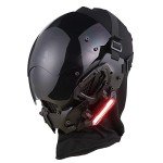 Cyberpunk LED Masks for Halloween Cosplay Fun