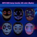 Bluetooth LED Halloween Mask with App Control
