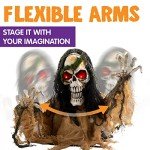 Animated Zombie Groundbreaker Light-Up Halloween Decor