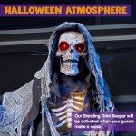 Spooky Animated Grim Reaper Decoration with Lights & Sound