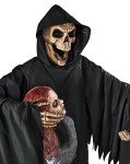 6.6 Ft Black Heart Animatronic Halloween Decor