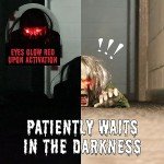 Voice-Activated Crawling Halloween Zombie Decoration