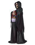 6.6 Ft Black Heart Animatronic Halloween Decor