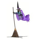 Animated Hovering Witch Prop for Halloween Decor