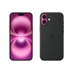 Apple iPhone 16 Plus 512GB - Pink + Black Case