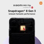 Xiaomi Mix Flip Smartphone with Dual Displays and 12GB RAM
