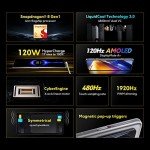 Xiaomi Poco F4 GT 5G Smartphone - Stealth Black