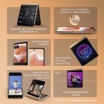 Motorola razr40 Ultra Flip Phone - Peach Fuzz