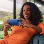 Motorola Edge 40 5G Smartphone, 256GB, Lunar Blue