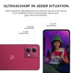 Motorola Moto G84 5G with Protective Cover - Magenta