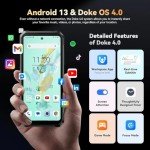 Blackview BL8000 Nero Smartphone - Sleek and Powerful