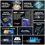 Blackview Unlocked Smartphone - Model 0509004