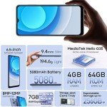 Blackview A53 Pro 4G Dual-SIM Smartphone, Grey