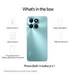Honor X6a Dual-SIM 128GB 4G Smartphone - Cyan Lake