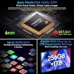 Blackview 12" Android 13 Tablet with 256GB Storage