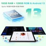 Blackview Tab80 10.1" Android 13 Tablet 16GB RAM