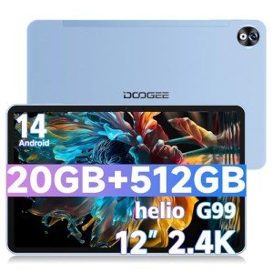 DOOGEE T40 Pro Tablet: 12" 20GB RAM, 512GB ROM