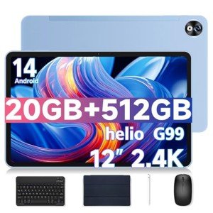 DOOGEE T40 Pro 12" Android Tablet with 512GB