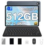 DOOGEE T40PRO 12" 4G Tablet with 20GB Storage