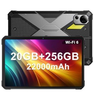 FOSSiBOT DT2 Rugged 2K Android Tablet with 20GB RAM