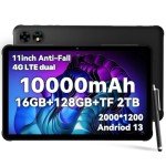 UMIDIGI 11" Rugged Android 13 Tablet with Stylus