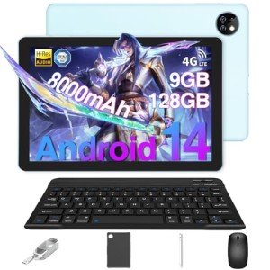 DOOGEE T10W 10.1" Tablet with Bluetooth Accessories