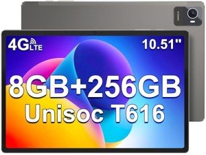 Jumper 10.5" Android Tablet 256GB, 8GB RAM