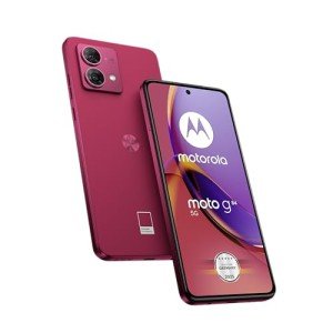 Motorola Moto G84 5G with Protective Cover - Magenta