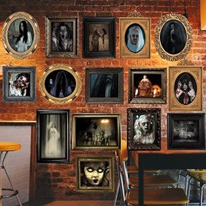 15 Halloween Gothic Photo Frame Set – Spooky Decor