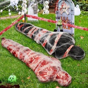 Creepy Halloween Dead Body Prop Set