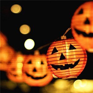 Halloween LED Pumpkin String Lights - 1.5M/5ft