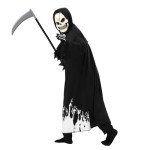Glow-in-the-Dark Kids Grim Reaper Costume Set