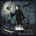Glow-in-the-Dark Kids Grim Reaper Costume Set