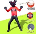 Boy's TV Cameraman Cosplay Jumpsuit for Halloween