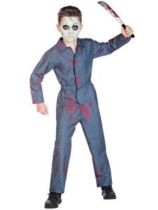 Boys Halloween Killer Costume for Ages 10-12