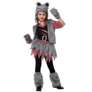 Spooktacular Werewolf Costume Vest for Kids