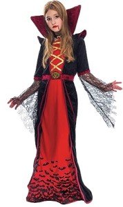 Royal Vampire Costume for Girls - Deluxe Dress Up