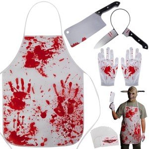 Purple Star Butcher Halloween Costume for Men