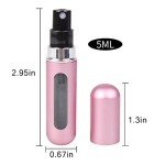 Pink Perfume Atomizer - Portable for Travel