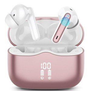 Bluetooth 5.3 Wireless Earbuds with Deep Bass
