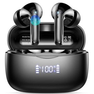 Bluetooth 5.3 Wireless Earbuds with 56H Playtime