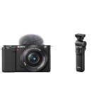 Sony Alpha ZV-E10L Camera Lens Kit & Handgrip