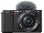 Sony Alpha ZV-E10L Camera Lens Kit & Handgrip