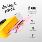 KODAK Printomatic Instant Print Camera - Yellow