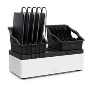 Belkin 10-Device Multi Charging Station, Black/White