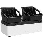 Belkin 10-Device Multi Charging Station, Black/White